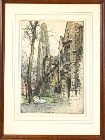 Luigi Kasimir Colored Etching Yale University (1 of 6)