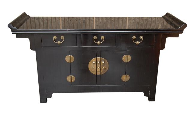 Antique 19th C.  Altar Sideboard With Extended Top (1 of 7)