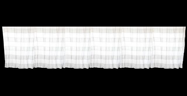 6 Linen Unlined White, Jade, Black Custom Drapes (1 of 8)
