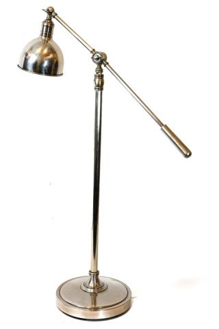 Deco Silver Tone Metal Task Lamp (1 of 7)