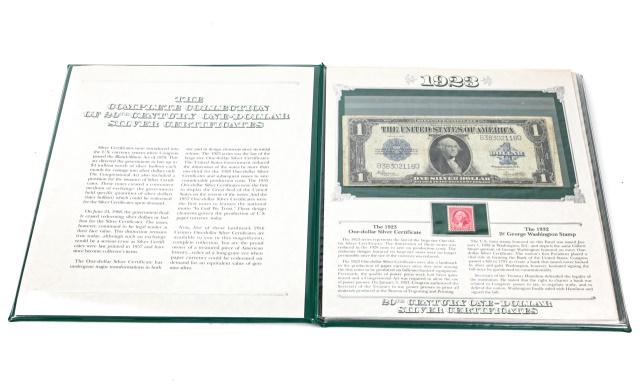 Complete 20C. One Dollar Silver Certificates (1 of 10)