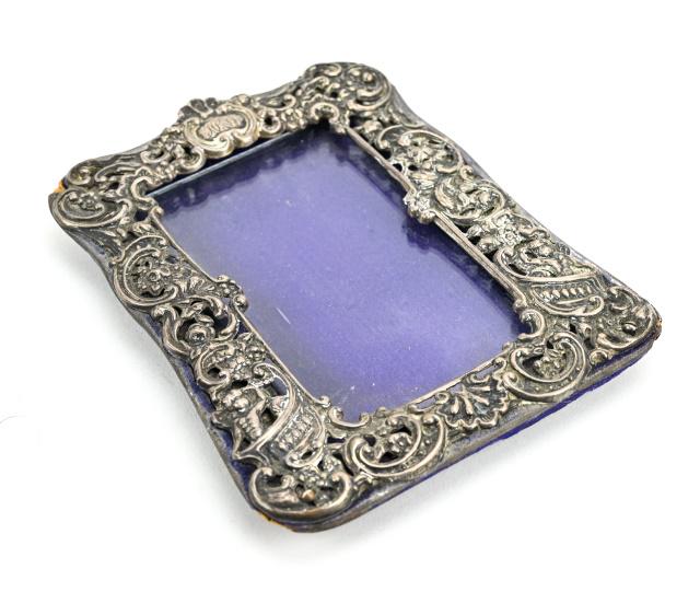 Antique Sterling Silver French Rococo Style Frame (1 of 9)