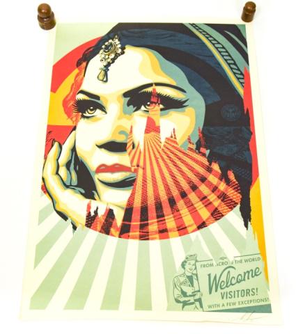 Signed S Fairey "Target Expectations" Lithograph (1 of 8)