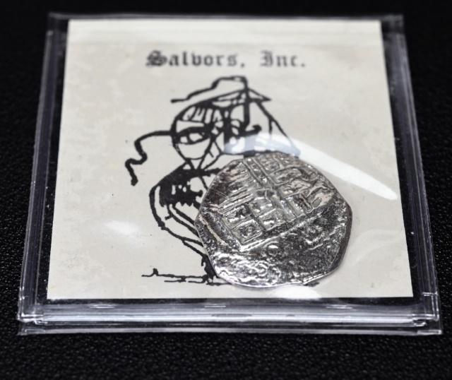 Shipwreck Atocha 1622 1 Silver 8 Reales Grade 1 (1 of 5)