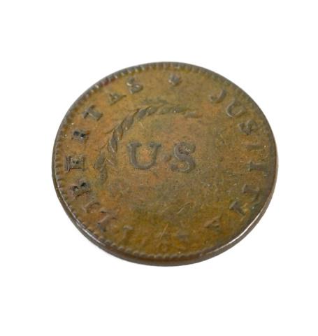 Nova Contellatio 1783 Colonial Copper Cent Coin (1 of 9)