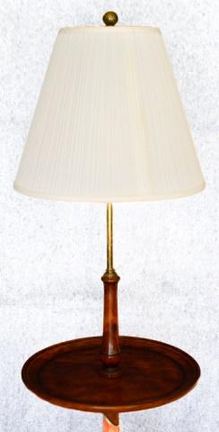 Queen Anne Style Hand Carved Table Floor Lamp (1 of 8)