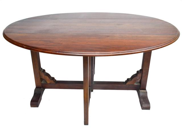 Vintage Drop Leaf Gate Leg Dining Table (1 of 7)
