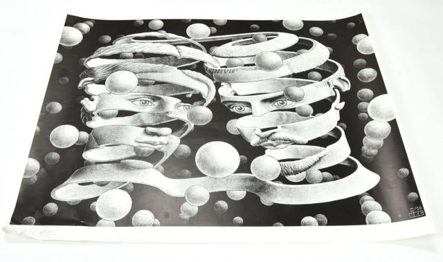 Signed MC Escher Bond of Union Poster (1 of 8)
