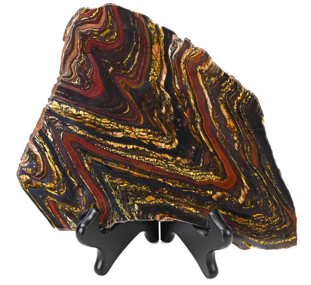 Polished Tiger Iron "Stromatolite" Slab (1 of 6)