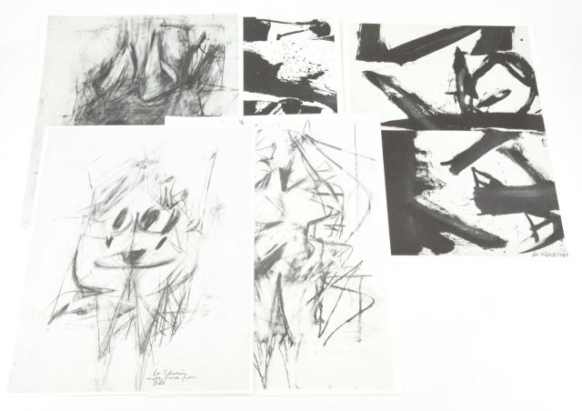 Collection 5 Willem De Kooning Prints on Arches (1 of 9)