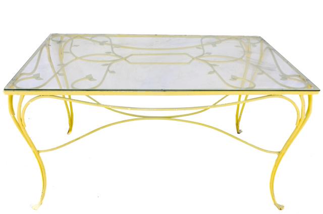 Vintage Salterini Wrought Iron Outdoor Table (1 of 4)