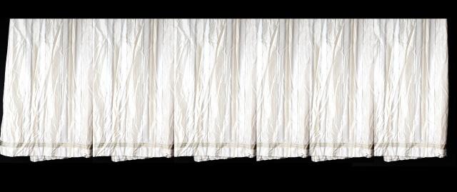 6 Custom Made Silk Taffeta Lined Drapery Panels (1 of 9)