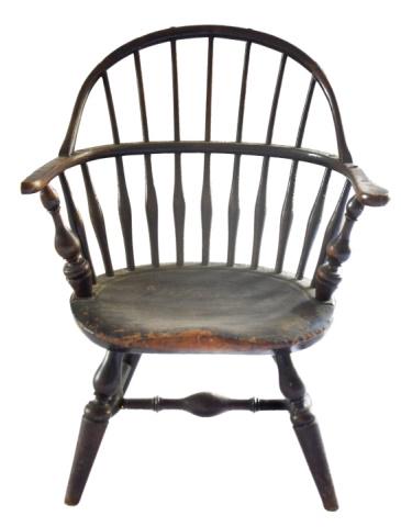 Sack-Back Windsor Knuckle Child's Armchair (1 of 4)