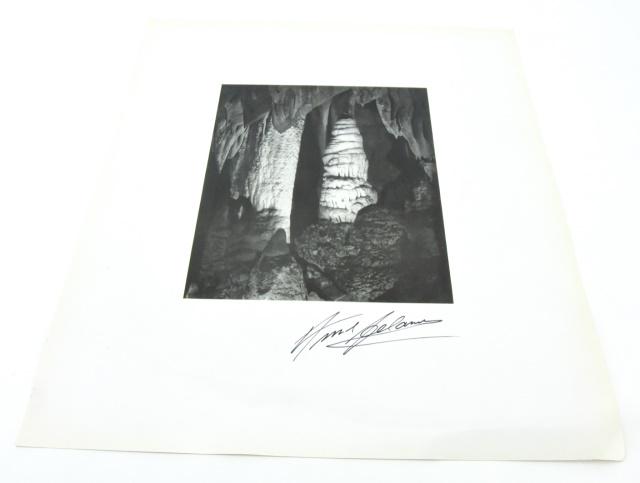 Signed Ansel Adams "Papoose Room" Photolithograph (1 of 7)