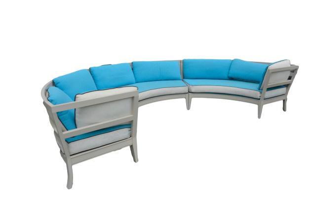 McKinnon and Harris Pharr Curved Sofa Ensemble (1 of 13)