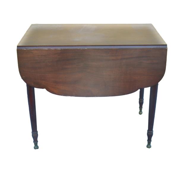 Antique Federal American Mahogany Pembroke Table (1 of 6)