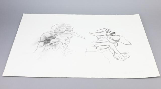 Signed Willem De Kooning "Two Figures" Print (1 of 10)