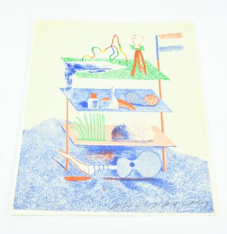 Signed David Hockney Serenade Etching &  Aquatint (1 of 8)