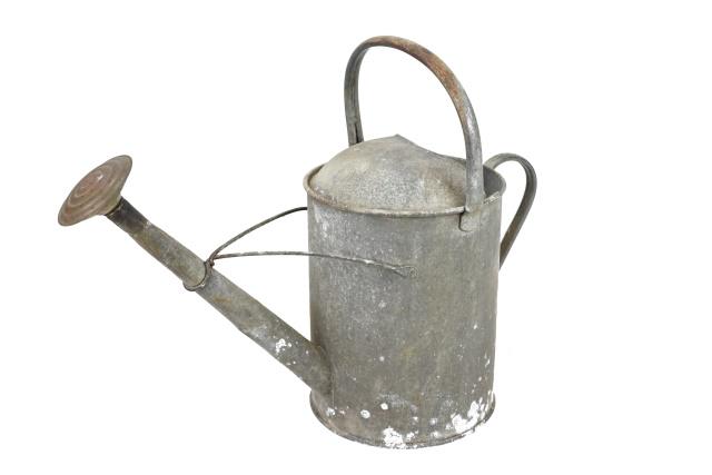 Antique Steel 2-Gallon Watering Can (1 of 8)