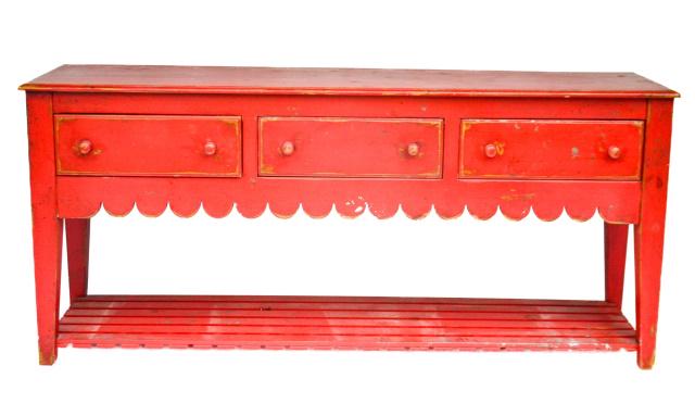 Habersham American Country Style Console Table (1 of 12)