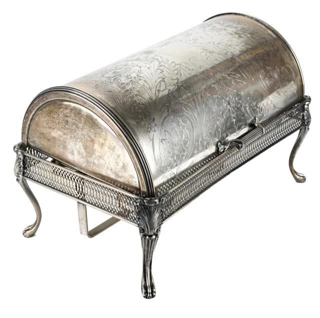 Silver Plate Footed Serving Dish with Cover (1 of 17)