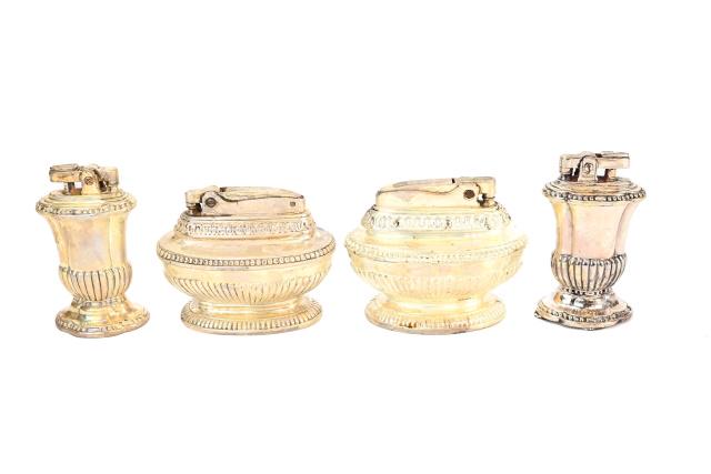 4 Vintage Ronson Mayfair & Queen Anne Lighters (1 of 10)