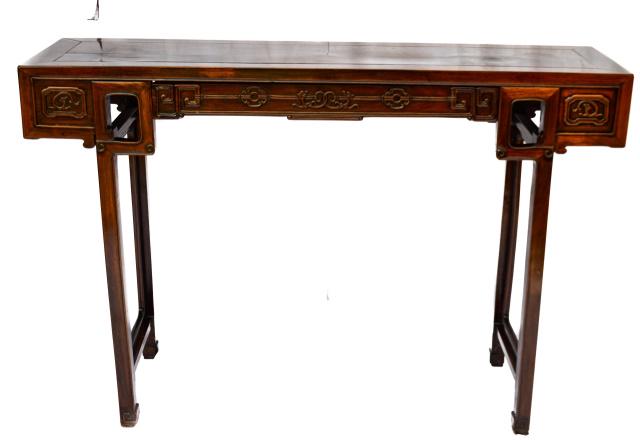 19th Century Chinese Huanghuali Altar Table (1 of 12)