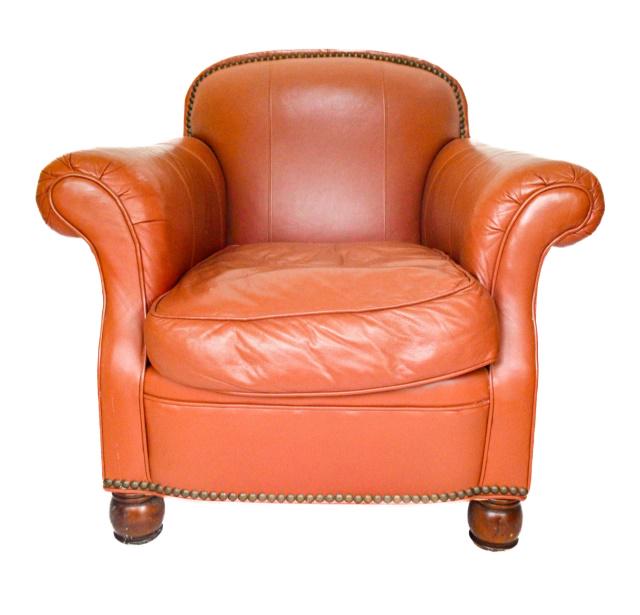 Lillian August Collection Leather Club Chair (1 of 14)