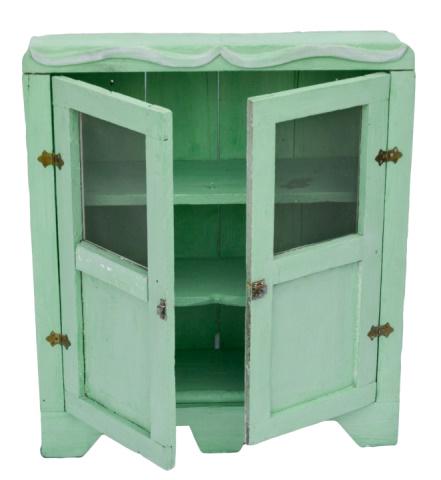 Folk Art Hand Painted Cabinet (1 of 12)