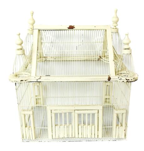 Victorian Bird Cage w Removable Top (1 of 9)