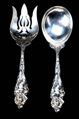 Antique Reed & Barton Sterling Silver Salad Server (1 of 11)