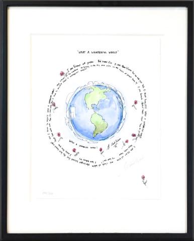 G. David Weiss Manuscript What a Wonderful World (1 of 11)