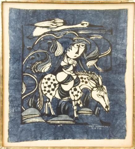 Sadao Watanabe The Flight into Egypt Stencil Print (1 of 8)