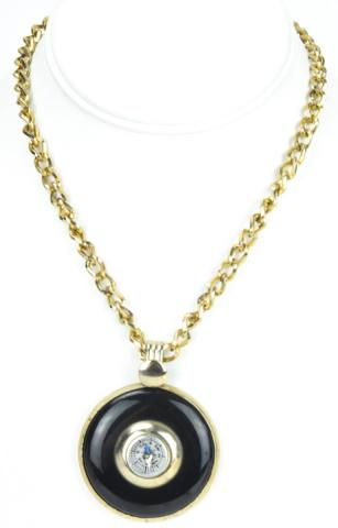 Vintage Necklace With Compass Pendant (1 of 8)