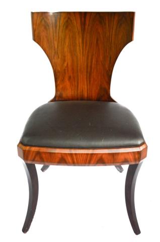 Art Deco Jonathan Charles Satin Klimos Desk Chair (1 of 10)