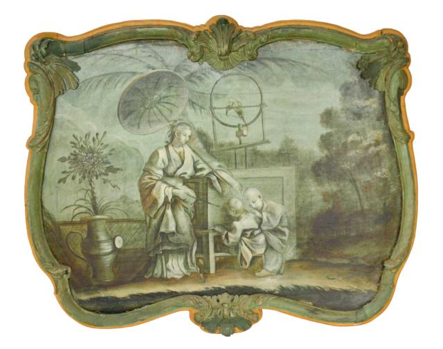 French School 19th Century Chinoiserie Painting (1 of 11)