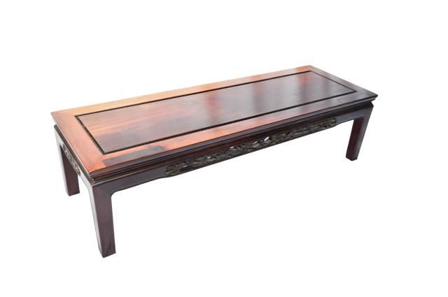 Antique Chinese Hardwood Low Coffee Table (1 of 12)