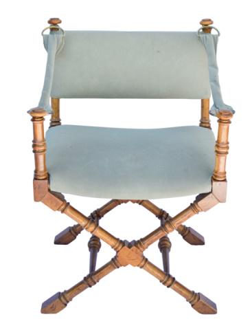 Hollywood Regency Campaign Style Directors Chair (1 of 13)