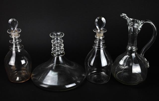 Collection of Antique Glass Decanters (1 of 11)
