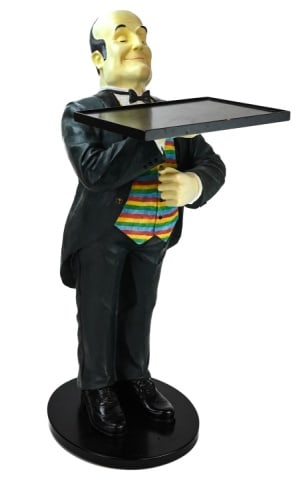 Bombay Company Figural Dumb Waiter w Tray (1 of 13)