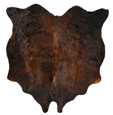 Natural Argentina Cow Hide Brown Throw Rug (1 of 11)