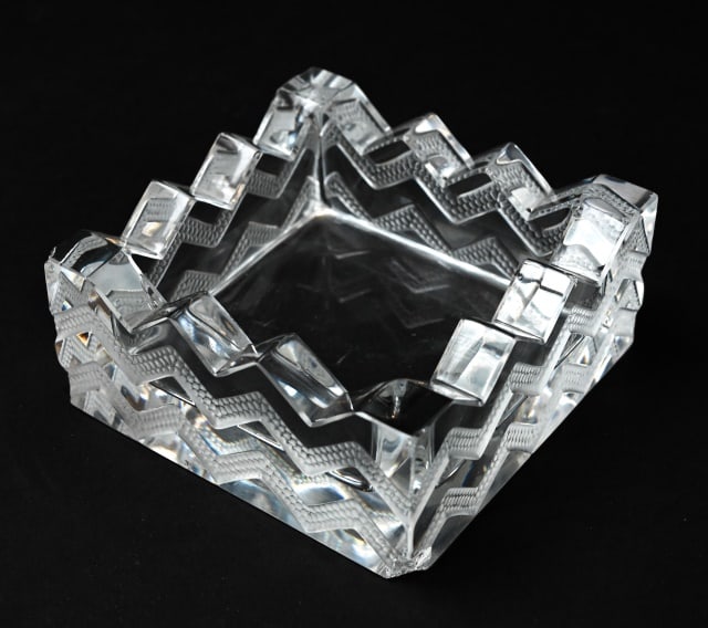 Lalique France Sudan Soudan Deco Crystal Ashtray (1 of 9)