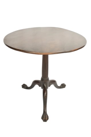 Antique Tilt Top Table with Paw Feet (1 of 11)