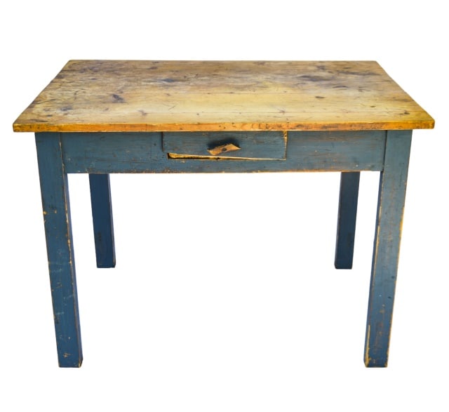 Swedish Style Hand Painted Kitchen Table (1 of 9)