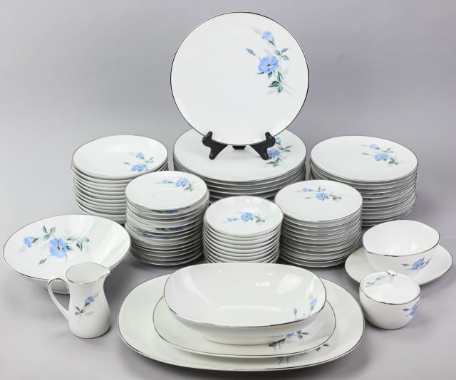 ＊Sylvia ＊ Hors d'oeuvre plate・* Vintage Hutschenreuther Serving Platter: Sylvia Pattern