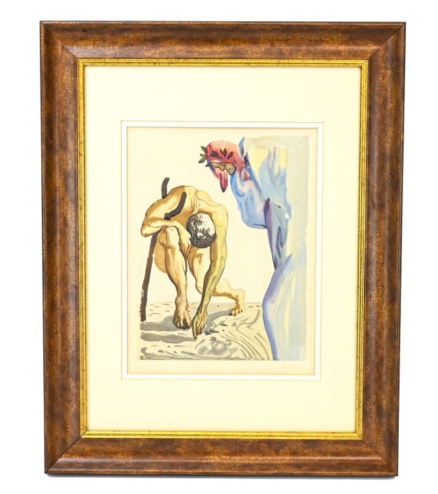 Salvador Dali The Law of Climbing Framed Print (1 of 9)