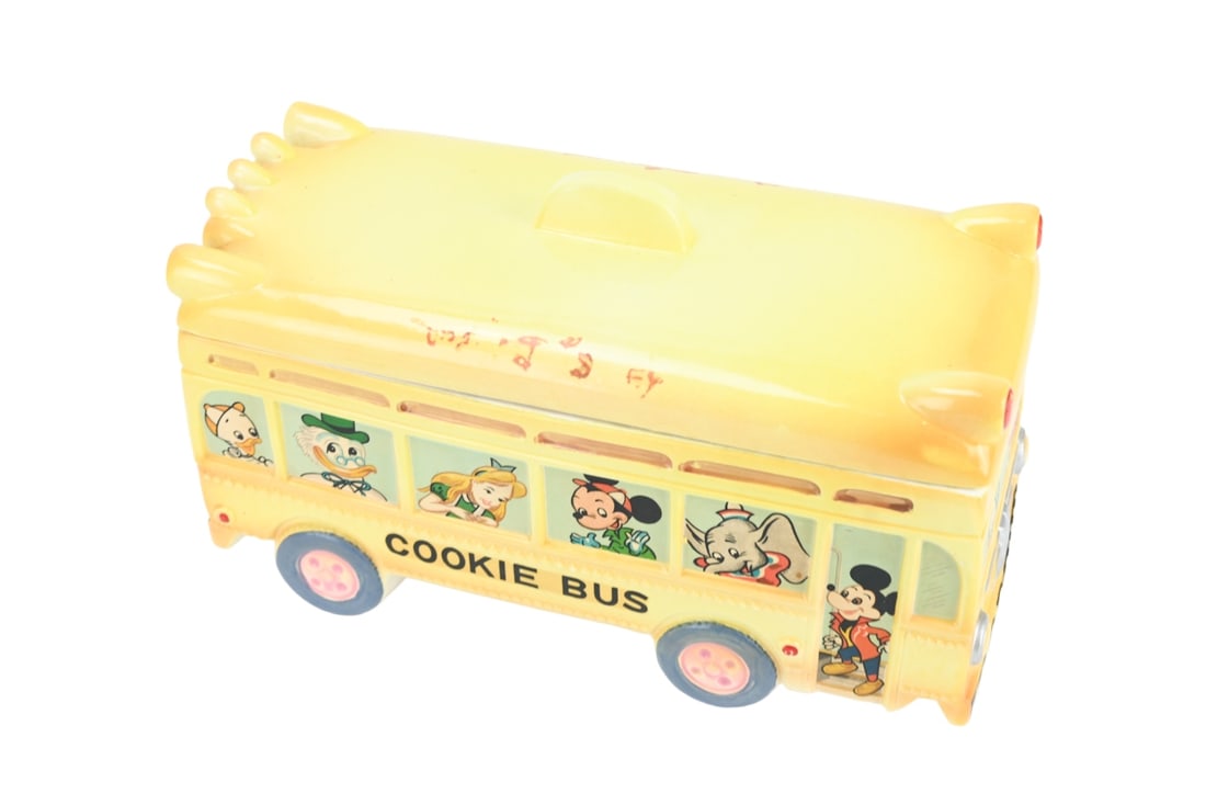 Walt Disney Dan Brechner Cookie Jar Cookie Bus (1 of 10)