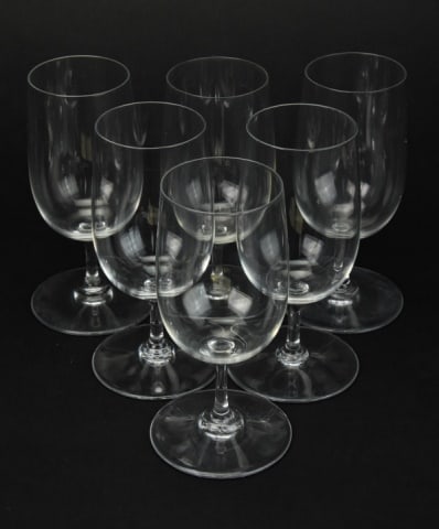 Set 6 Baccarat Crystal Aperitif Glasses (1 of 8)