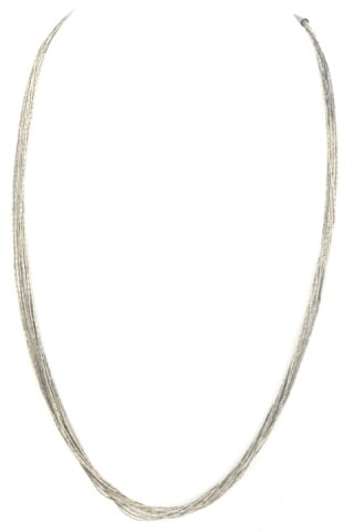 Sterling Liquid Silver Native American Necklace (1 of 8)