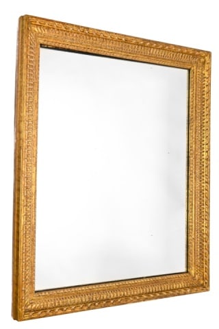 Antique Rococo Style Carved Gilt Wall Mirror (1 of 10)